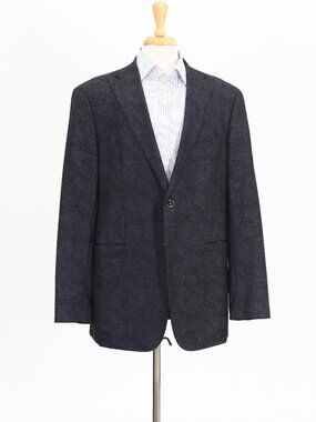 Knotstandard 46L Gray Blazer Sport Coat Jacket 2-Button Solid W936